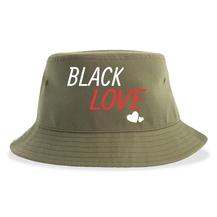 Black Love Is A Beautiful Work Of Art African Couple Gift Funny Gift Sustainable Bucket Hat