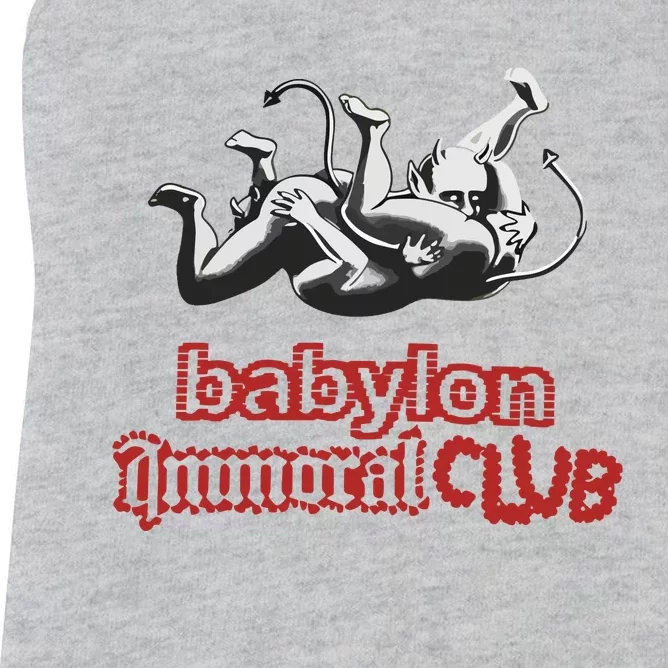 Babylon La Immoral Club Women's Racerback Tank