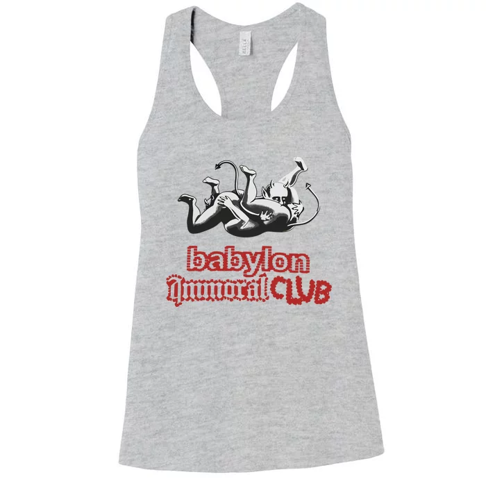 Babylon La Immoral Club Women's Racerback Tank