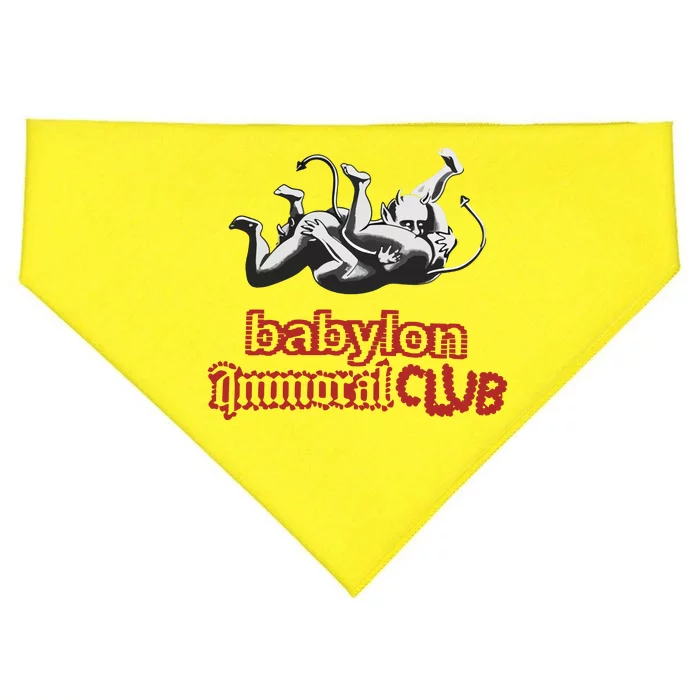 Babylon La Immoral Club USA-Made Doggie Bandana