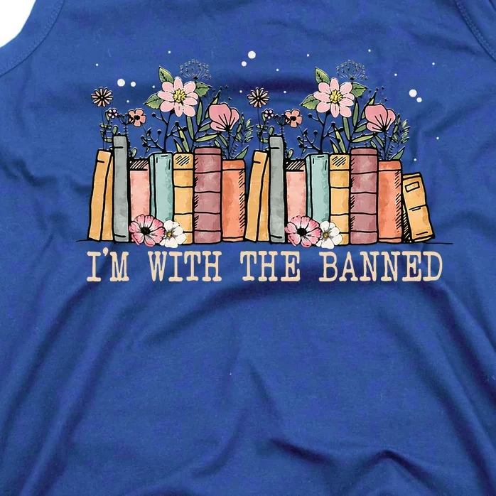 Book Lovers Im With The Banned Books Tank Top