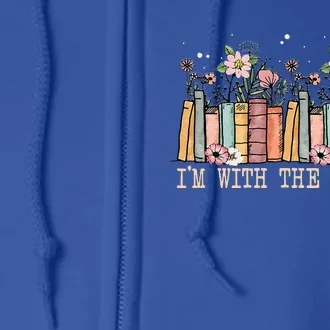 Book Lovers Im With The Banned Books Full Zip Hoodie