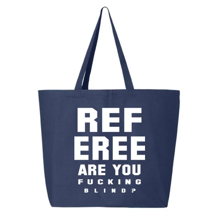 Blind Referee Funny 25L Jumbo Tote