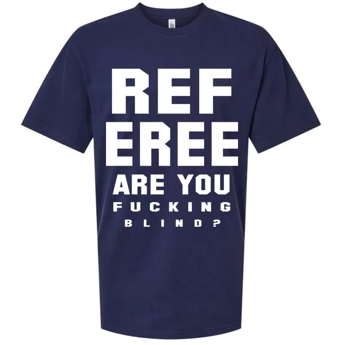 Blind Referee Funny Sueded Cloud Jersey T-Shirt