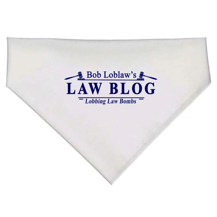 BOB LOBLAW'S LAW BLOG FUNNY MEME USA-Made Doggie Bandana