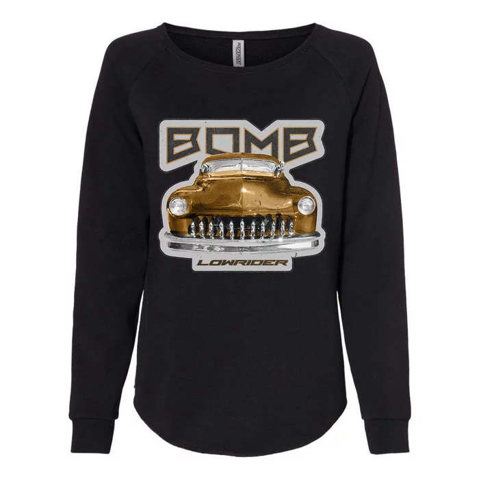 Bomb Lowrider Low Rider Car Womens California Wash Sweatshirt