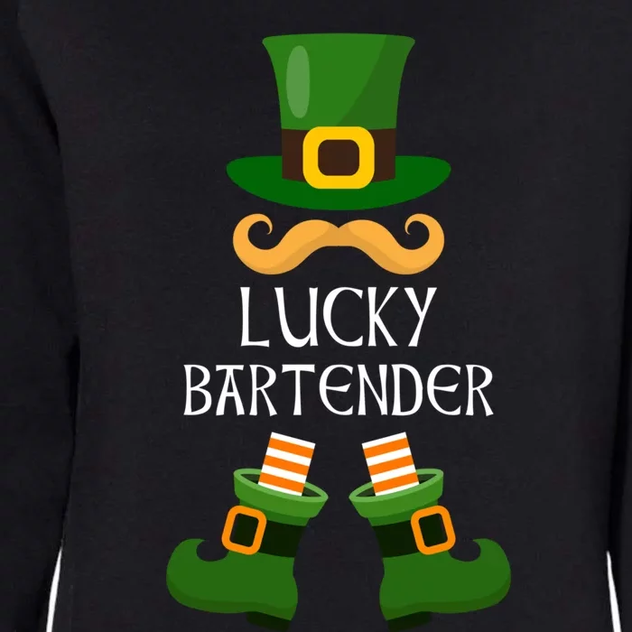 Bartender Lucky Leprechaun Matching Family St Patricks Day Gift Womens California Wash Sweatshirt