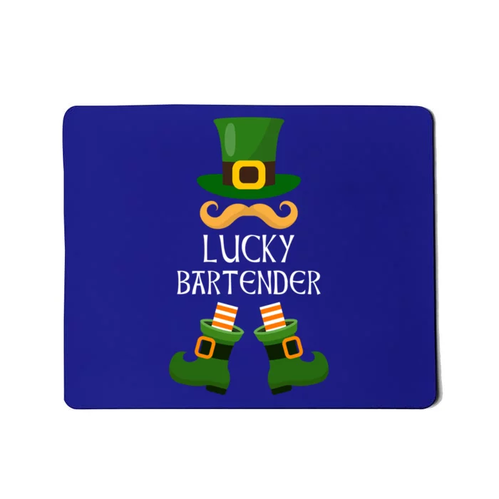 Bartender Lucky Leprechaun Matching Family St Patricks Day Gift Mousepad