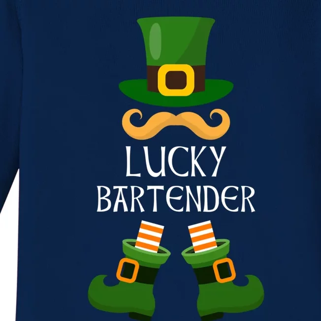 Bartender Lucky Leprechaun Matching Family St Patricks Day Gift Baby Long Sleeve Bodysuit