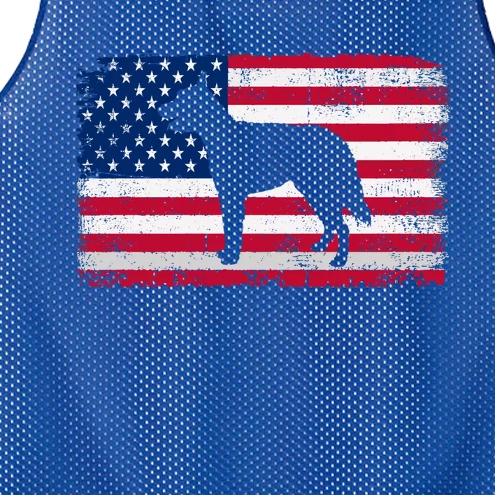 Belgian Laekenois Lover 4th Of July Patriotic American Flag Cute Gift Mesh Reversible Basketball Jersey Tank