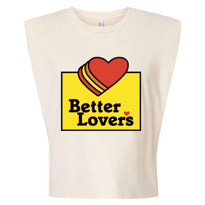 Better Lovers Loves Valentines Day Garment-Dyed Women's Muscle Tee