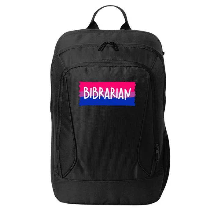 Bibrarian Librarian Lgbtqia Bookish Bisexual City Backpack