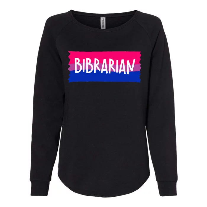 Bibrarian Librarian Lgbtqia Bookish Bisexual Womens California Wash Sweatshirt