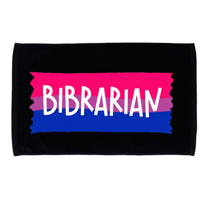 Bibrarian Librarian Lgbtqia Bookish Bisexual Microfiber Hand Towel