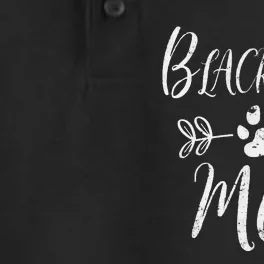 Black Lab Mom Labrador Retriever Lover Funny Dog Mom Dry Zone Grid Performance Polo