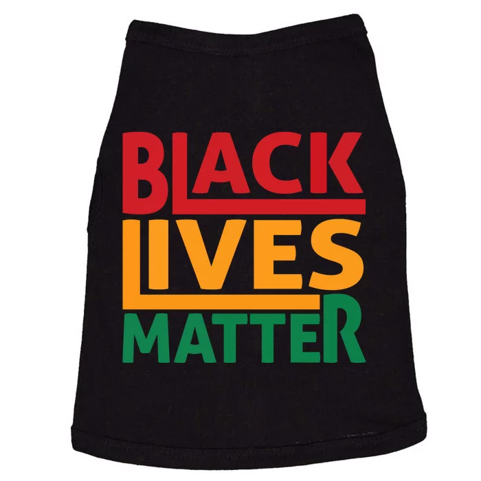 Black Lives Matter Human Rights Doggie Tank