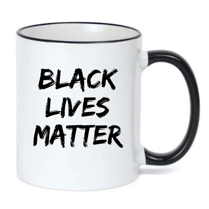 Black Lives Matter Black Color Changing Mug