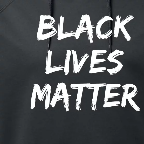 Black Lives Matter Performance Fleece Hoodie