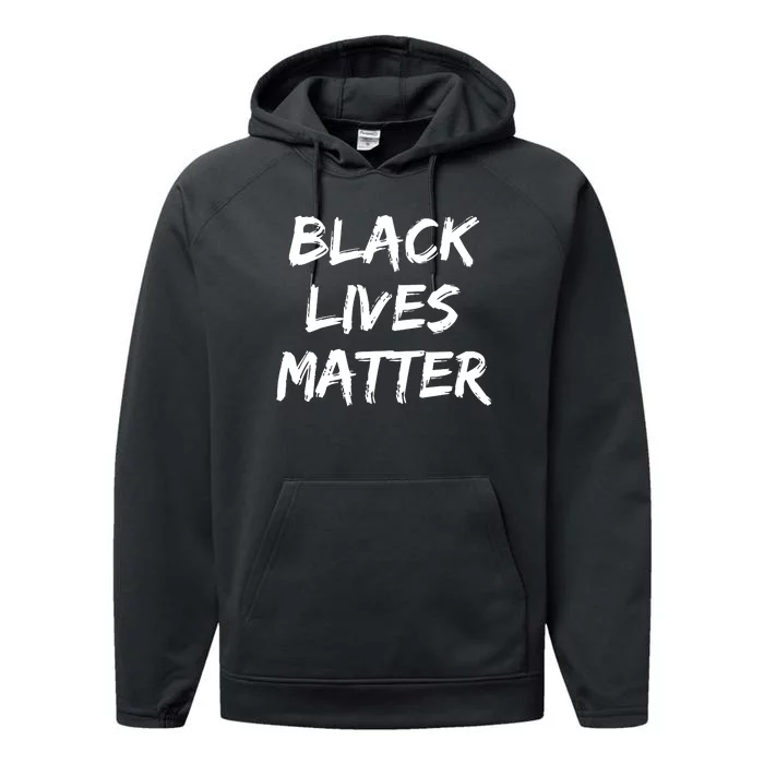 Black Lives Matter Performance Fleece Hoodie