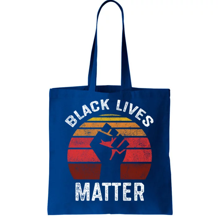 Black Lives Matter Blm Retro Great Gift Tote Bag