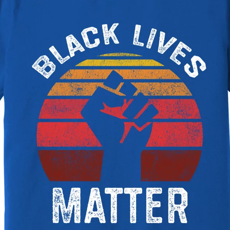 Black Lives Matter Blm Retro Great Gift Premium T-Shirt