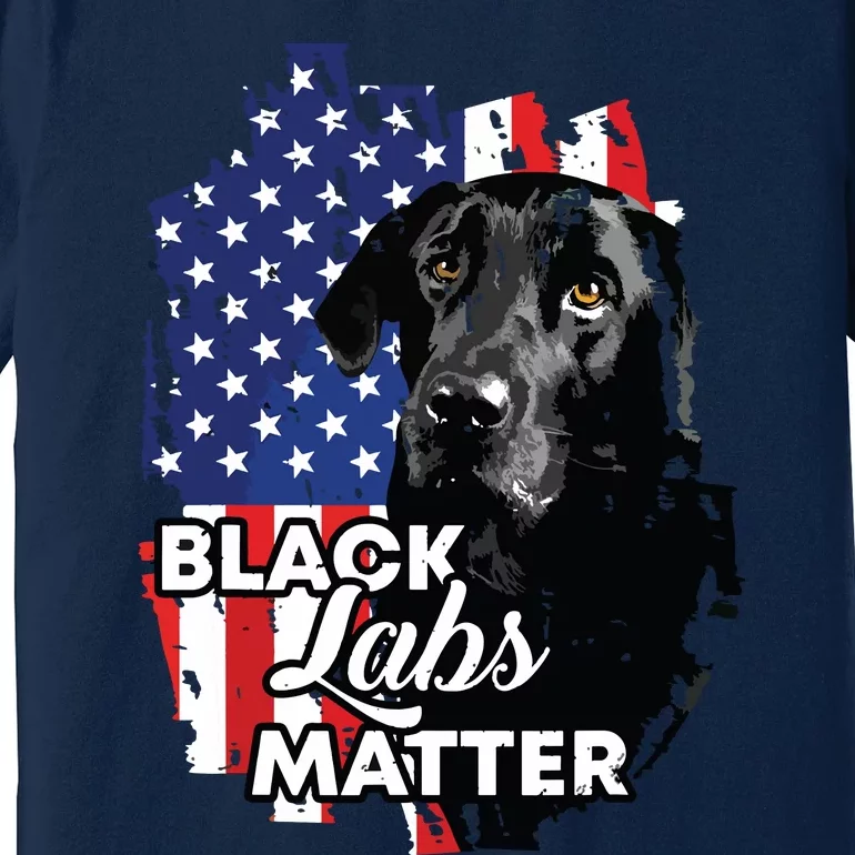 Black Labs Matter Labrador Retriever Premium T-Shirt