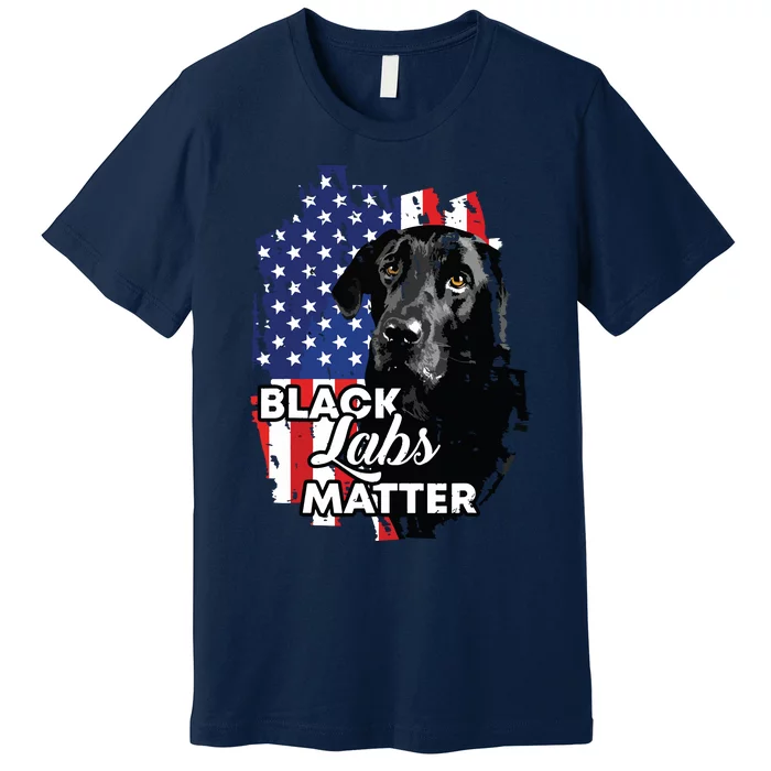 Black Labs Matter Labrador Retriever Premium T-Shirt