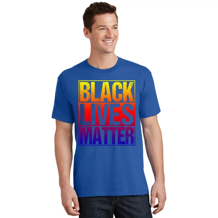 Black Lives Matter Distressed Vintage Black History Month Great Gift T-Shirt