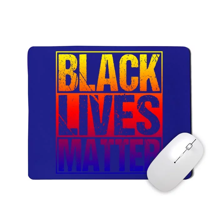 Black Lives Matter Distressed Vintage Black History Month Great Gift Mousepad