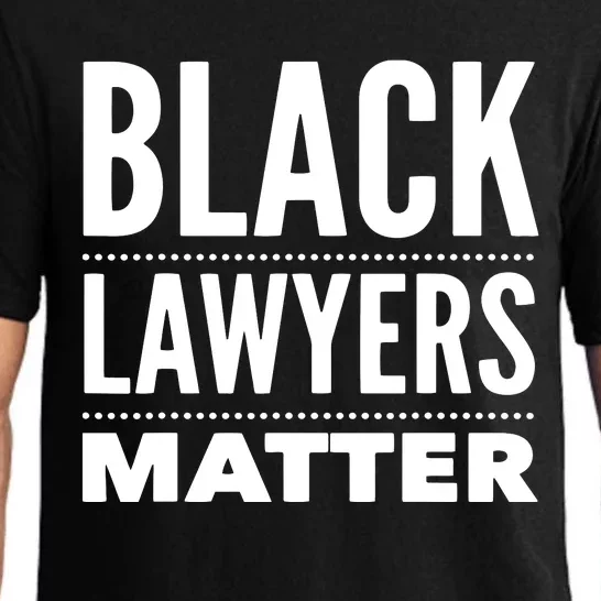 Black Lawyers Matter Proud Lawyers Pajama Set