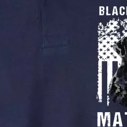 Black Labs Matter Labrador Retriever Softstyle Adult Sport Polo