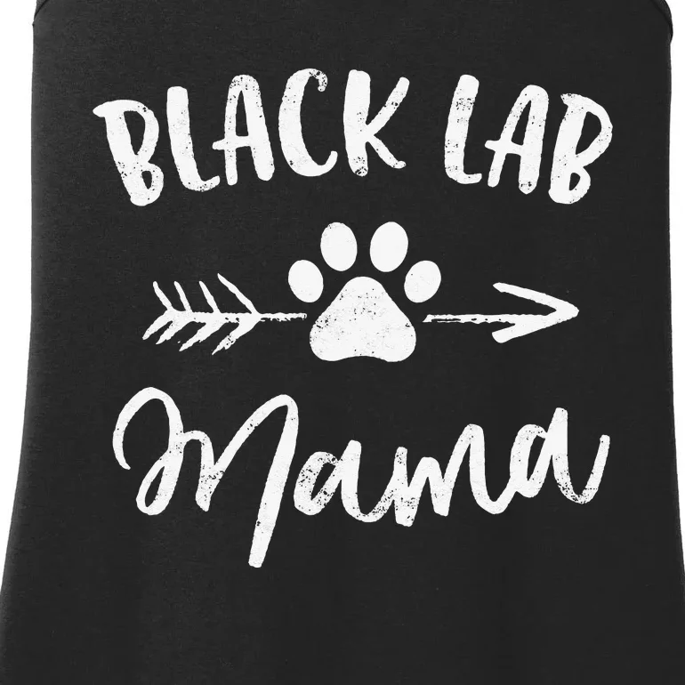 Black Lab Mama Labrador Retriever Lover Gifts Dog Mom Mother Ladies Essential Tank