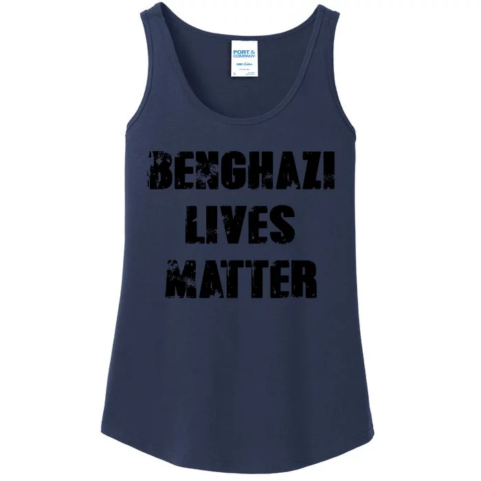 Benghazi Lives Matter Civil Rights Ladies Essential Tank