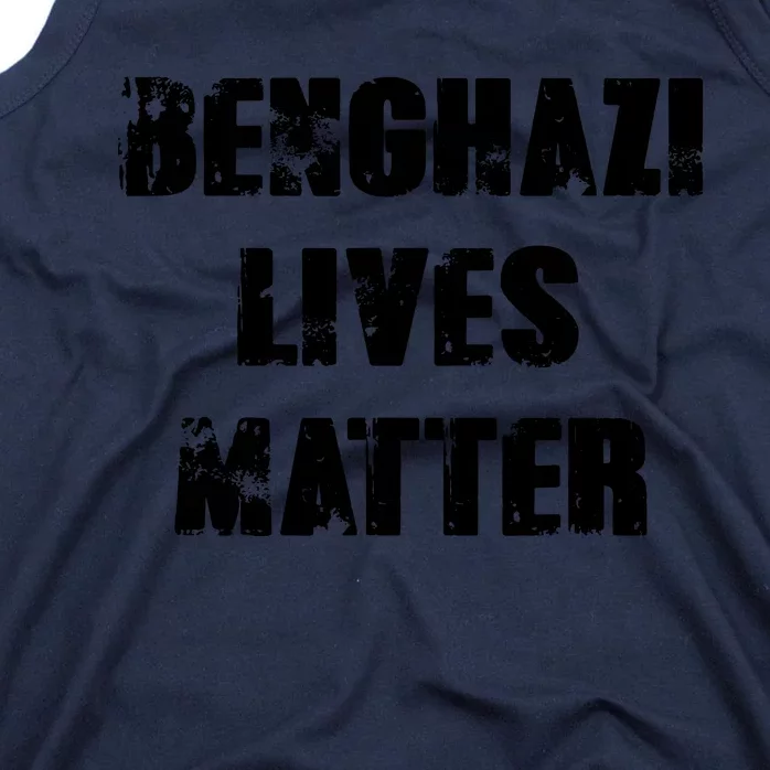 Benghazi Lives Matter Civil Rights Tank Top