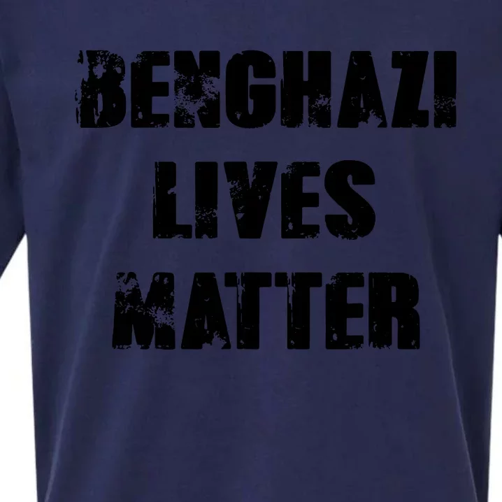 Benghazi Lives Matter Civil Rights Sueded Cloud Jersey T-Shirt