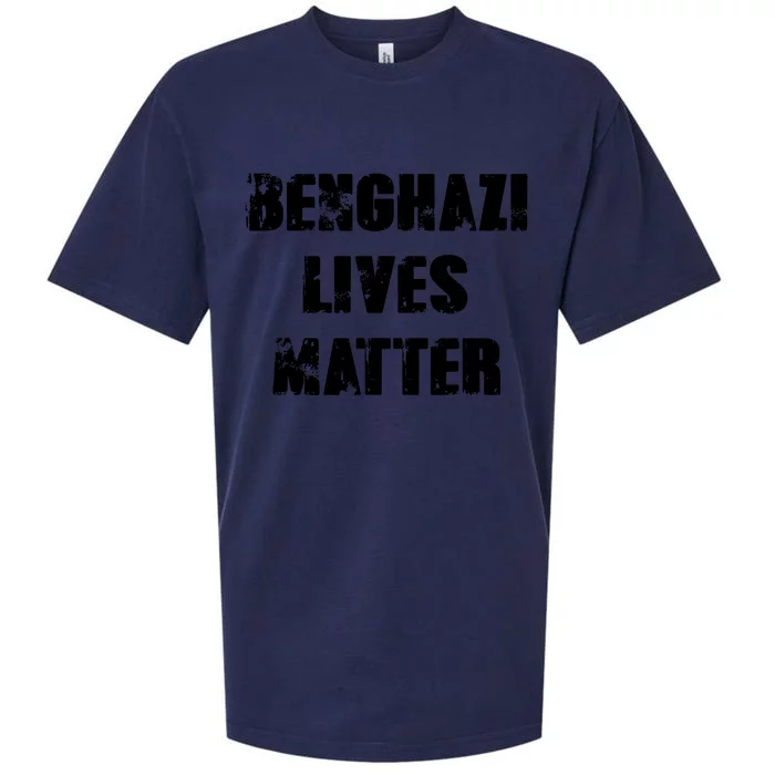 Benghazi Lives Matter Civil Rights Sueded Cloud Jersey T-Shirt