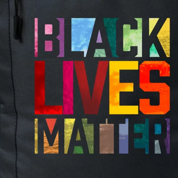 Black Lives Matter Blm Movet End Racism Gift Daily Commute Backpack