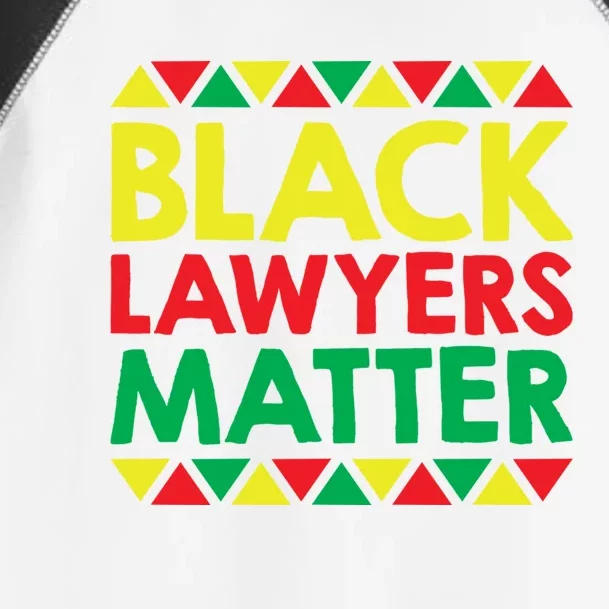 Black Lawyers Matter Meaningful Gift African American And Black Pride Meaningful Toddler Fine Jersey T-Shirt