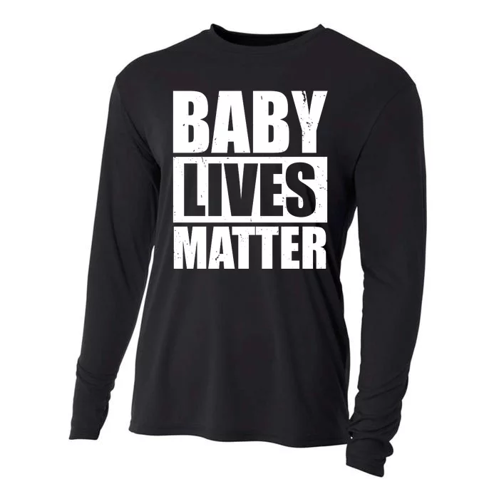 Baby Lives Matter Cooling Performance Long Sleeve Crew