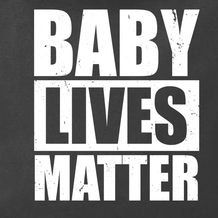 Baby Lives Matter Zip Tote Bag