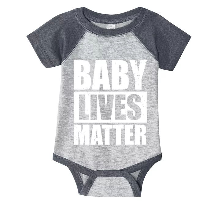 Baby Lives Matter Infant Baby Jersey Bodysuit