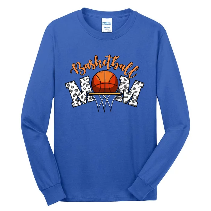 Basketball Lover Mom Mother Gift Tall Long Sleeve T-Shirt