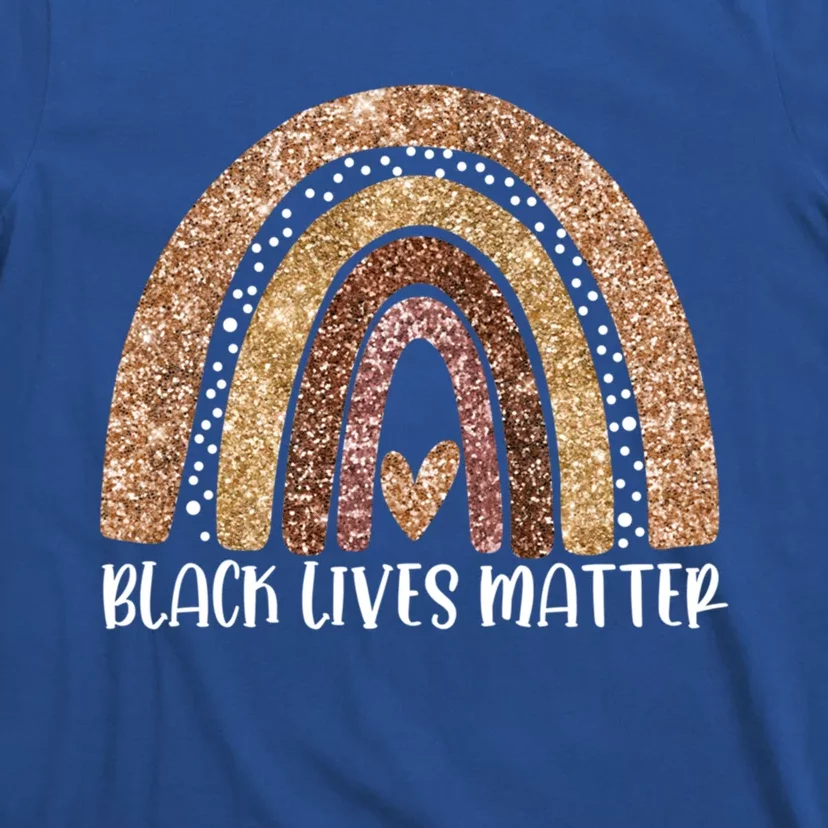 Black Lives Matter Rainbow Black History Month Funny Gift T-Shirt