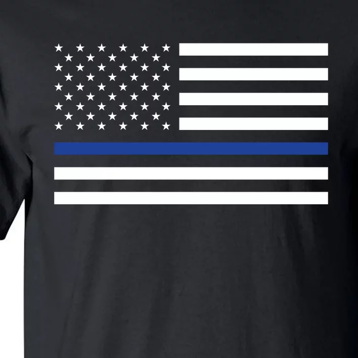 Blue Lives Matter Flag Tall T-Shirt