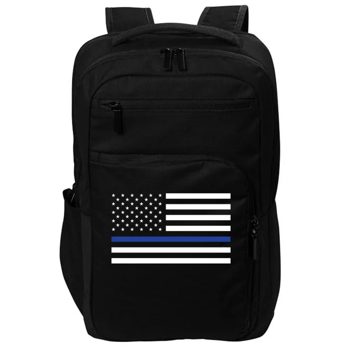 Blue Lives Matter Flag Impact Tech Backpack