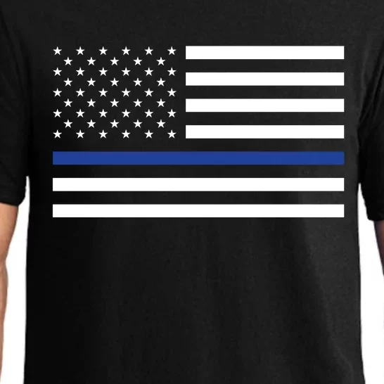 Blue Lives Matter Flag Pajama Set