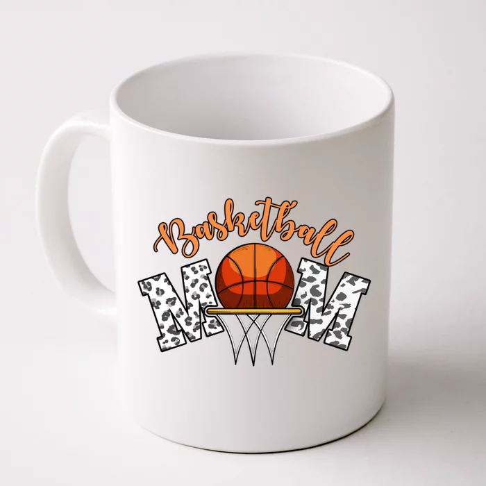 Basketball Lover Mom Mother Gift Front & Back Coffee Mug