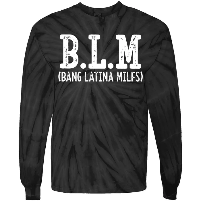 Bang Latinas MILFs Tie-Dye Long Sleeve Shirt