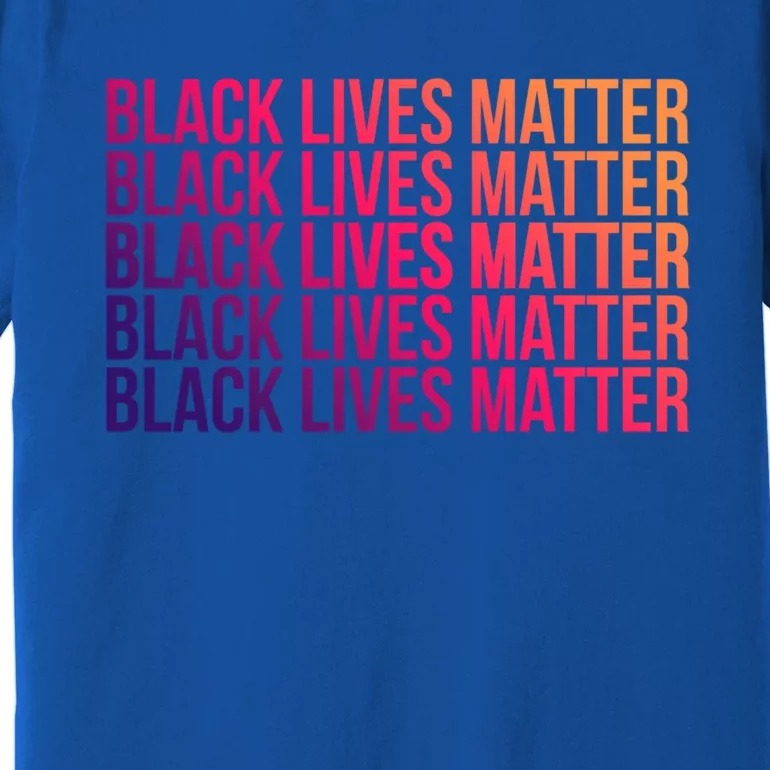 Black Lives Matter Protest Equality No Justice No Peace Gift Premium T-Shirt