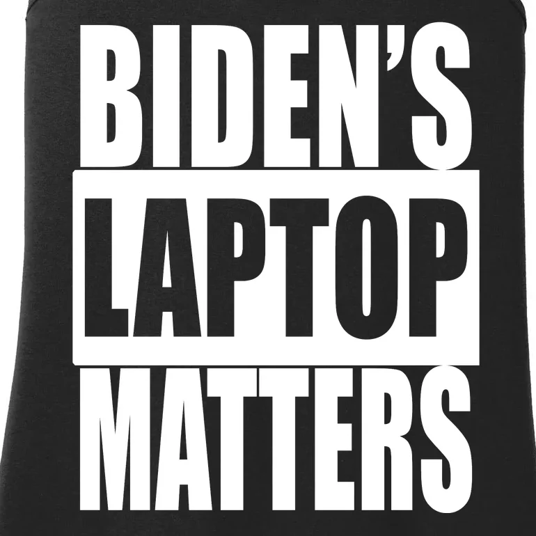 Bidens Laptop Matters Ladies Essential Tank